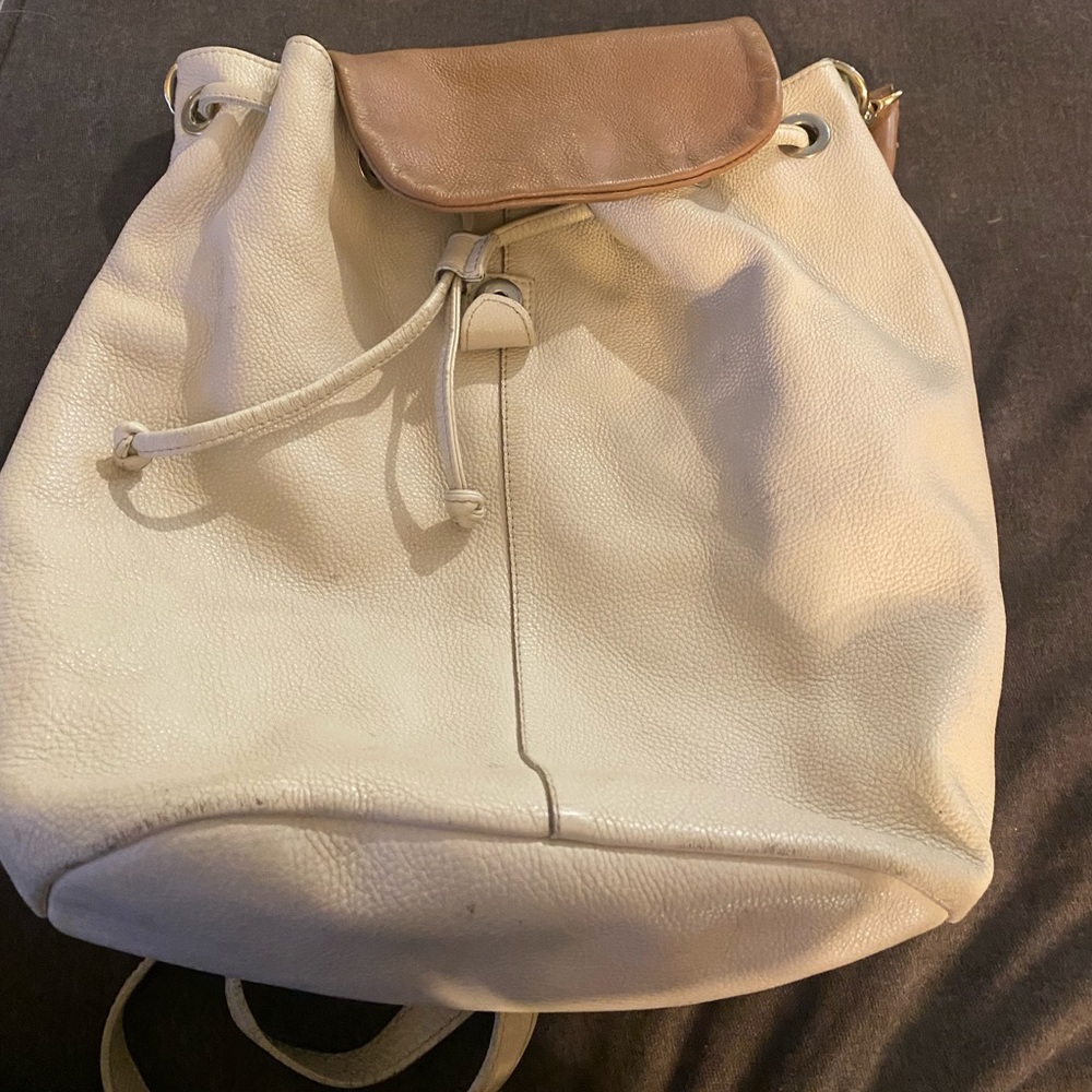 Genuine Gianni Notaro leather backpack